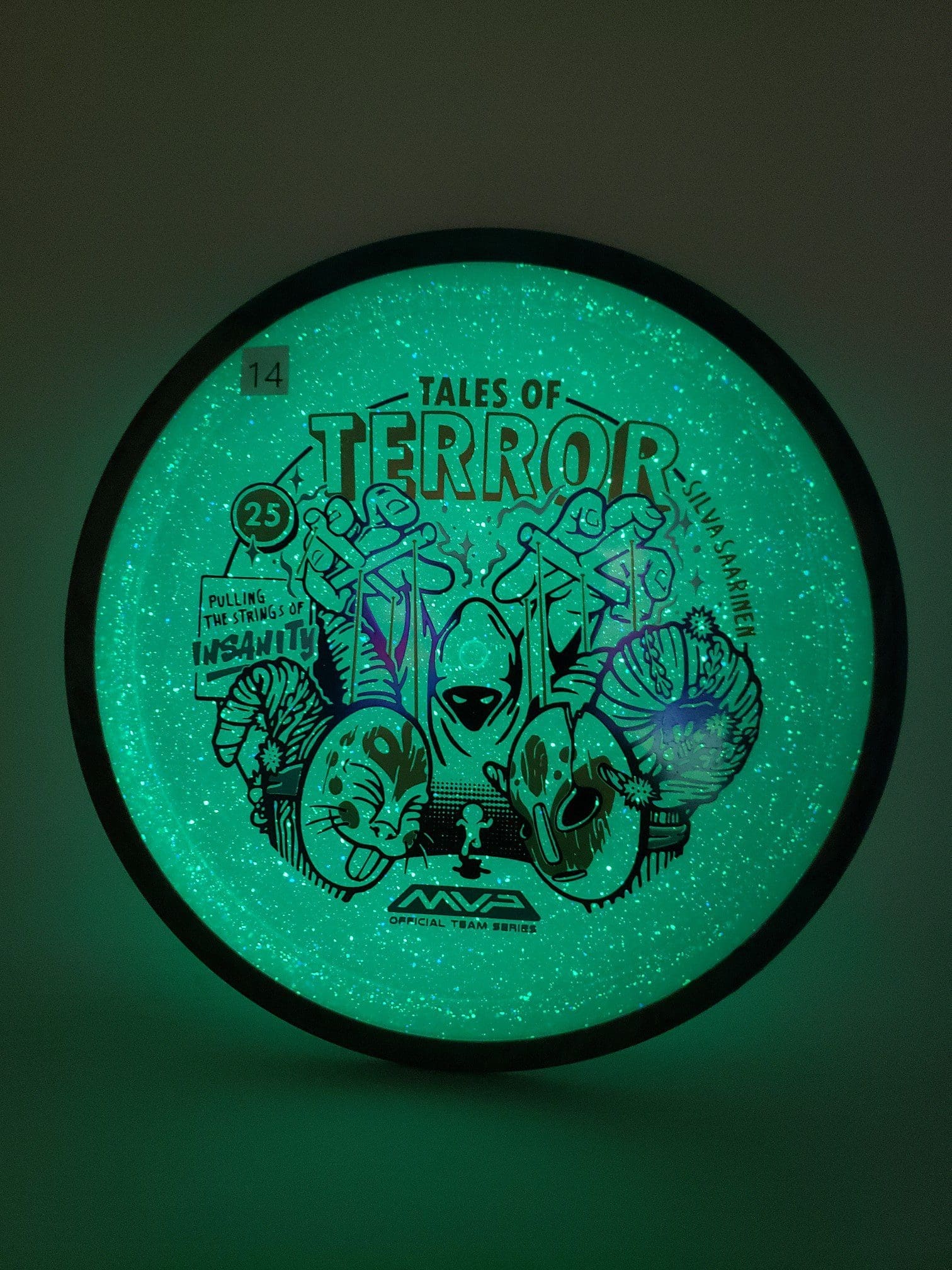 Axiom Particle Proton Insanity - 2025 Halloween Special Edition disc golf disc front view