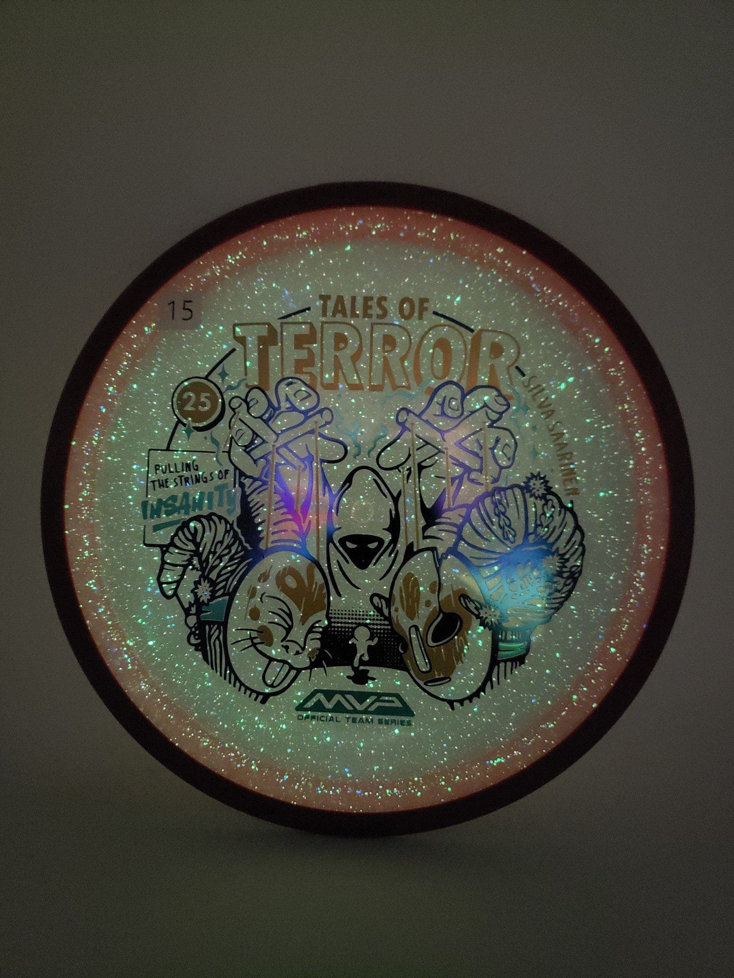 Axiom Particle Proton Insanity - 2025 Halloween Special Edition disc golf disc back view
