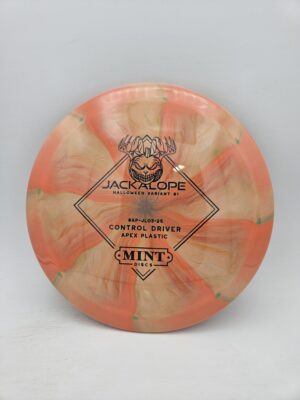 Mint Discs Apex Swirl Jackalope Halloween 2025 disc golf disc front view