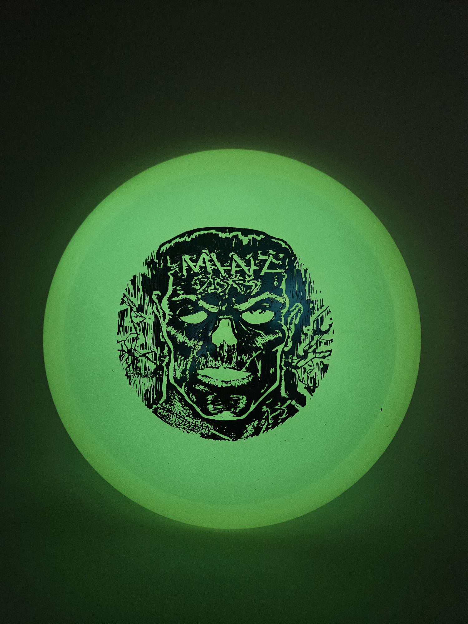 Mint Discs Nocturnal Lobster Halloween 2025 disc golf disc front view