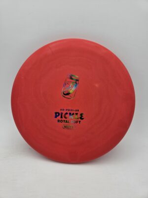 Mint Discs Royal Soft Pickle first run disc golf disc front view