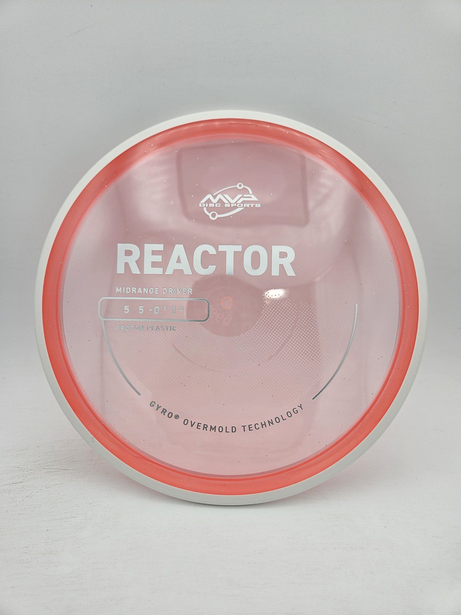 MVP Proton Reactor disc golf disc front view