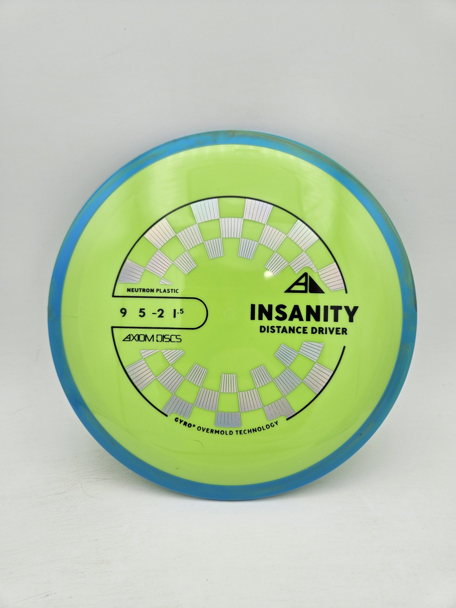 Axiom Neutron Insanity disc golf disc front view