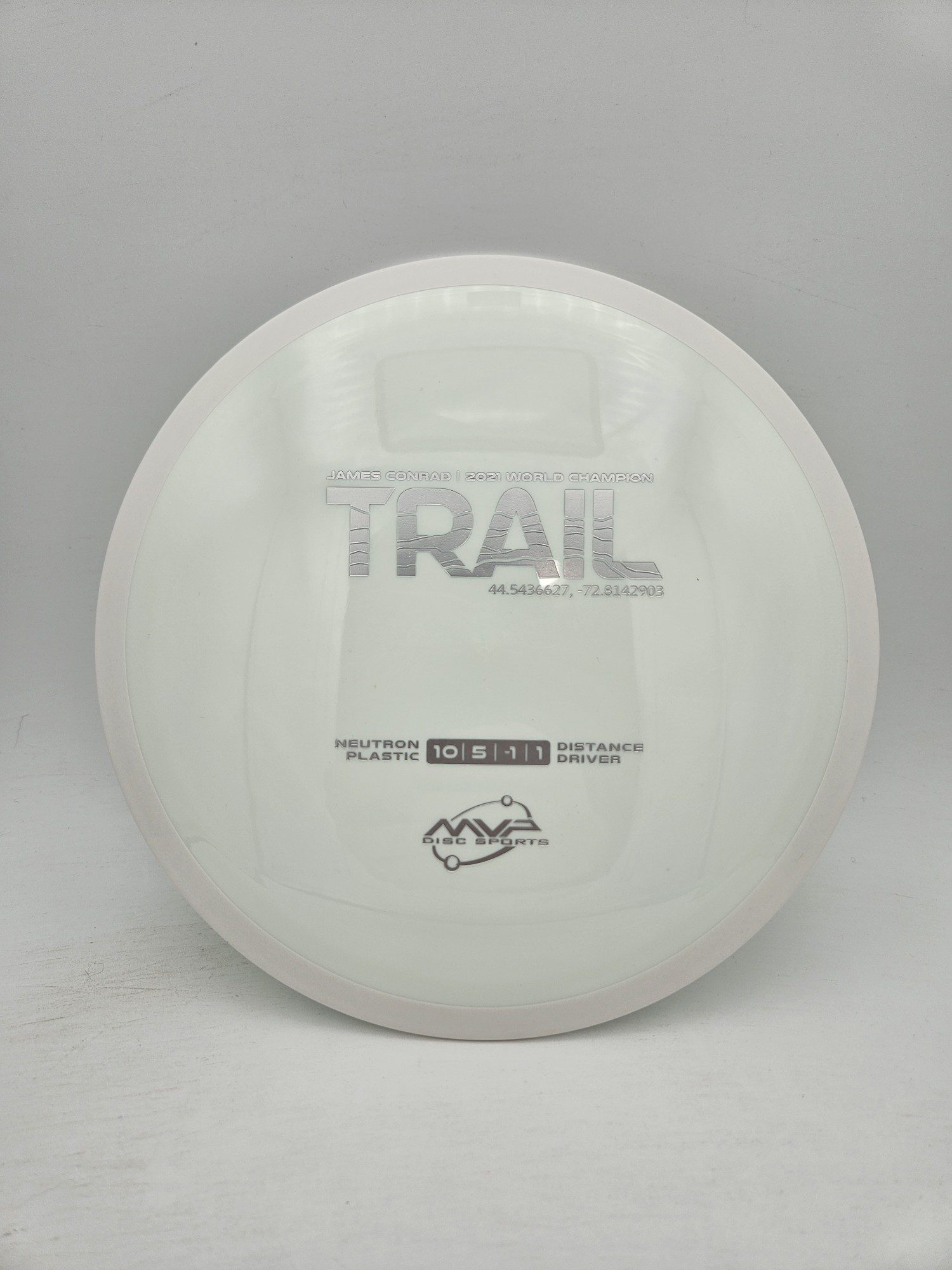 MVP Neutron Trail disc golf disc front view